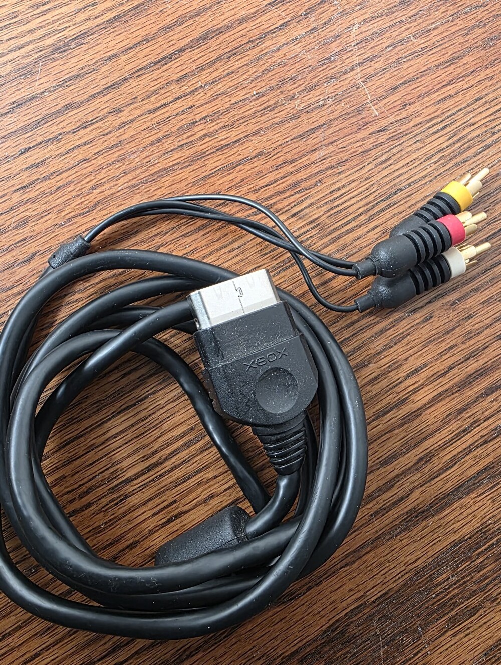 OEM Original Microsoft Xbox AV Composite Cable Audio Video Cable